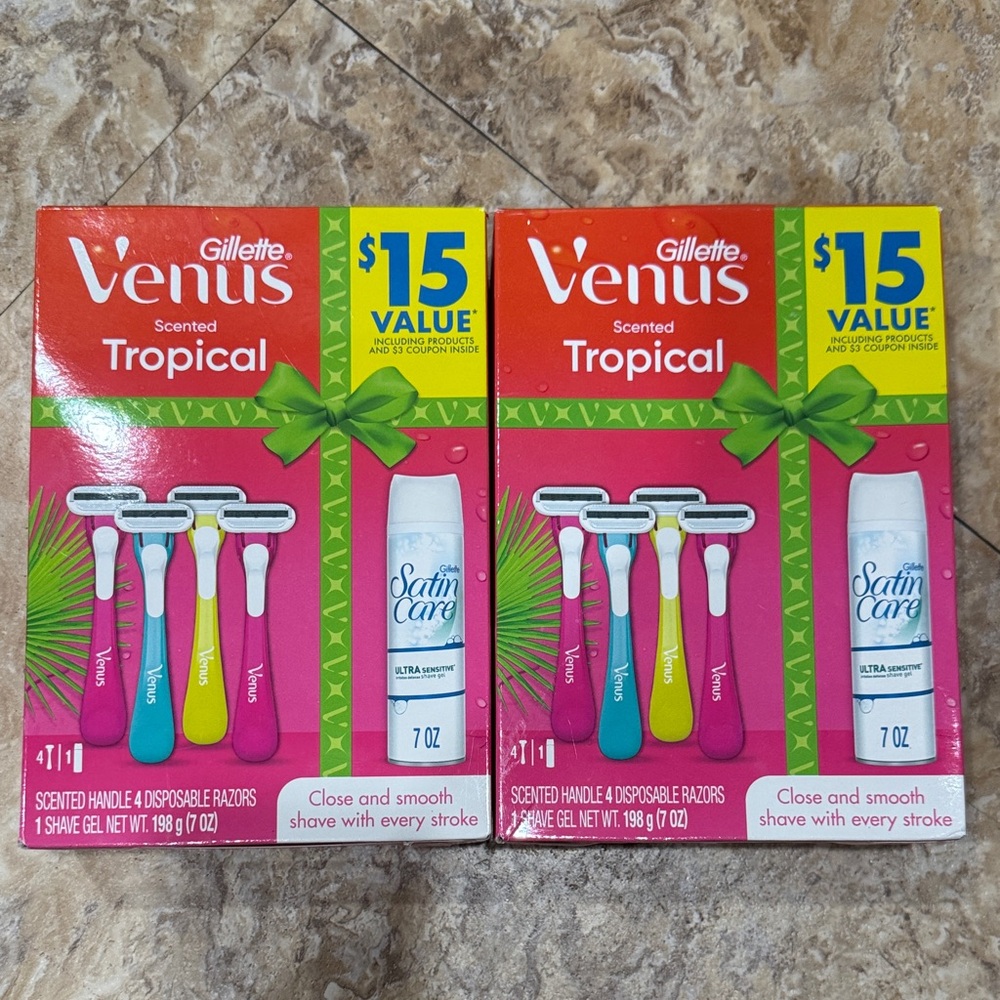 Gillette Venus Tropical Razor Set